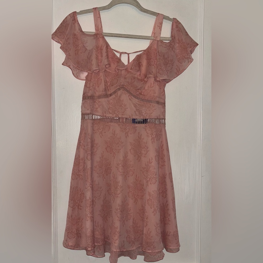 ✨NWT Disney's Beauty and the Beast Pink Mini Dress